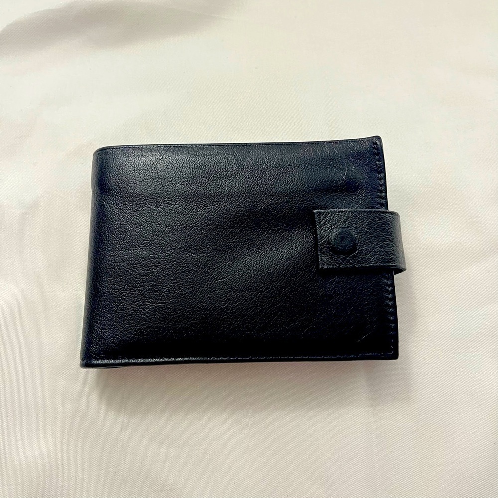Tilley Leather Money Clip Bifold Wallet Made in Canada